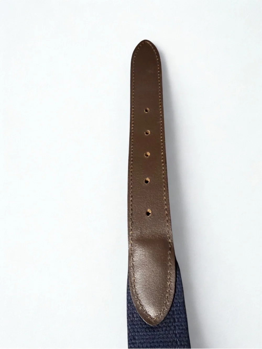 Vineyard Vines Pink Whale-Pattern Leather Belt with Gold Buckle
